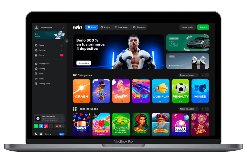 Sitio oficial 1Win Latam apuestas y casino